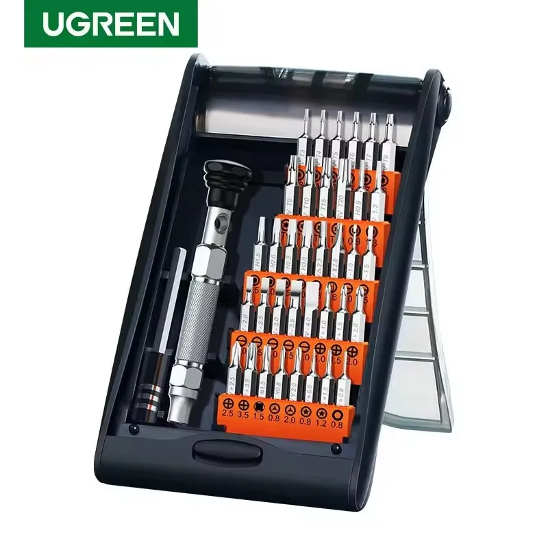 Precision UGREEN 38 in 1 Screwdriver Set Electronics Strong Magnetic Adsorption Screwdriver Set for Computer PC Laptop