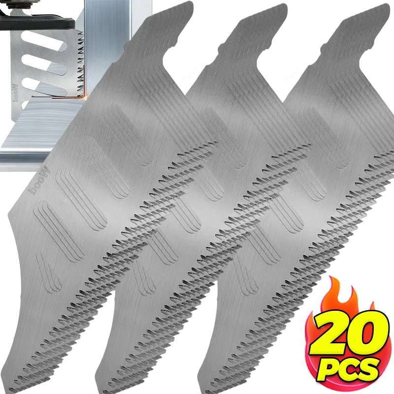 

Стальные лезвия для лобзика с Т-образным хвостовиком, прецизионный режущий инструмент, дерево, алюминий, режущая пила с плотными пространствами, сменное пильное полотно с крупными зубьями