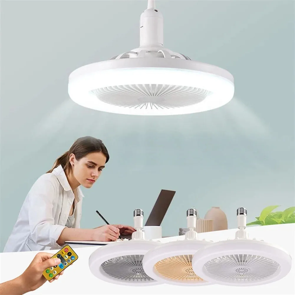 

Universal E27 Lamp Holder Aromatherapys Fan Light Multi-Purpose Quiet Fan For Offices Home Study