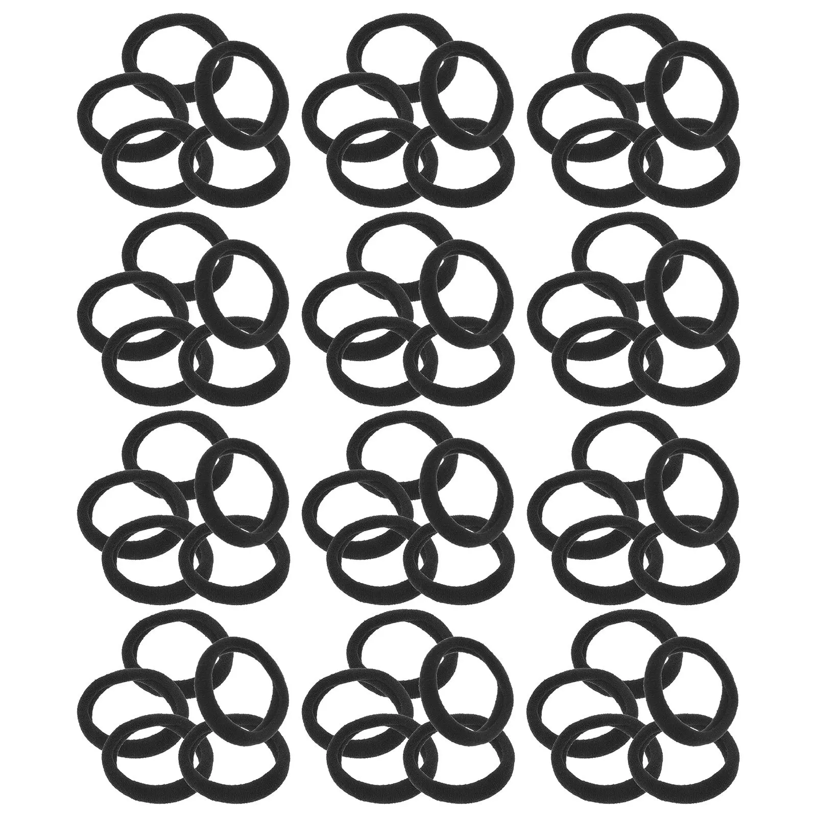 

100Pcs Soft Hair Ties for Women and Teens Braided Elastic Ropes for Ponytails Buns Braids Sports Hair Styling Accessories