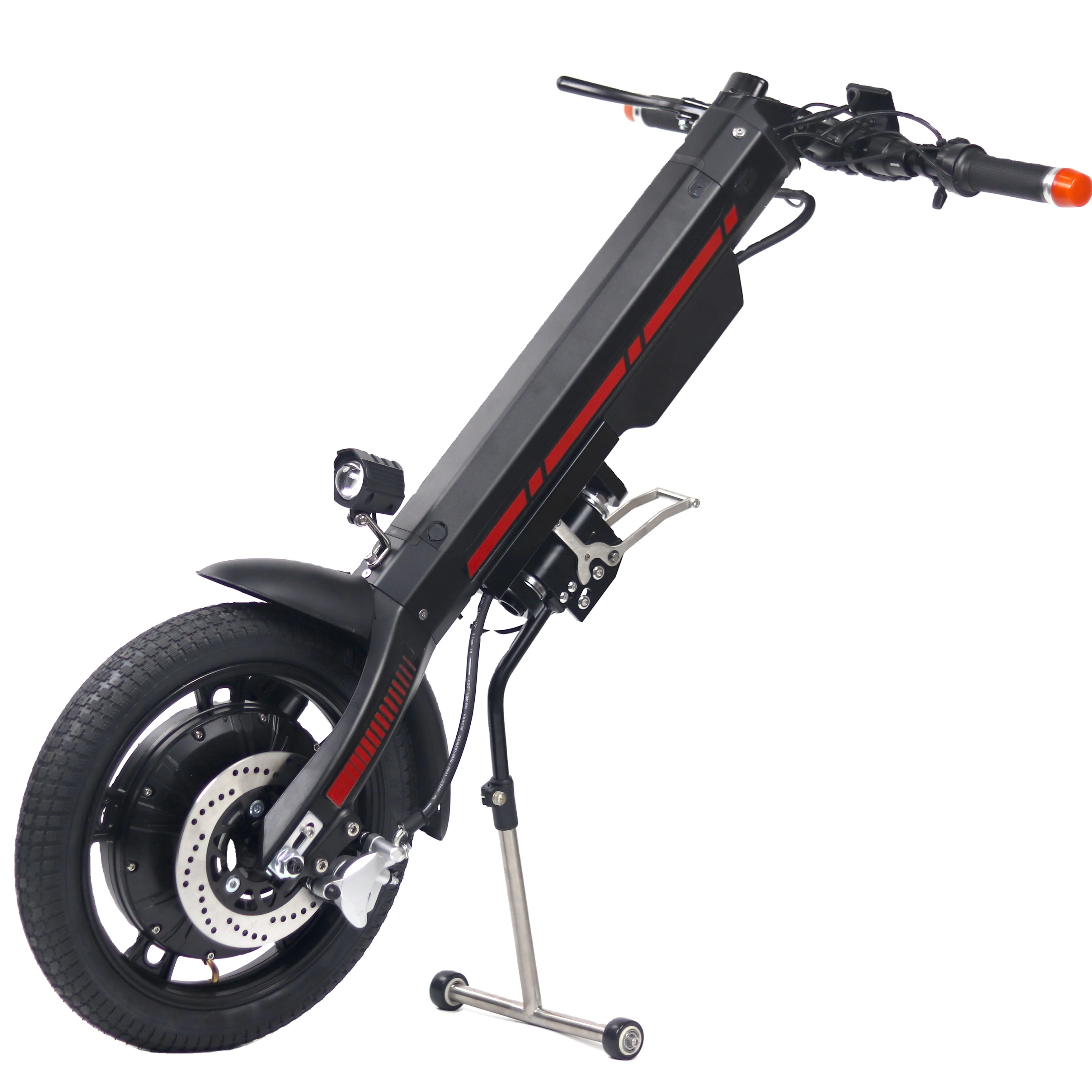 

16'' Suspension New Model Electric Wheel Chair Handcycle 48v 800w Handbike for Handicapped Wheel Chair Kits