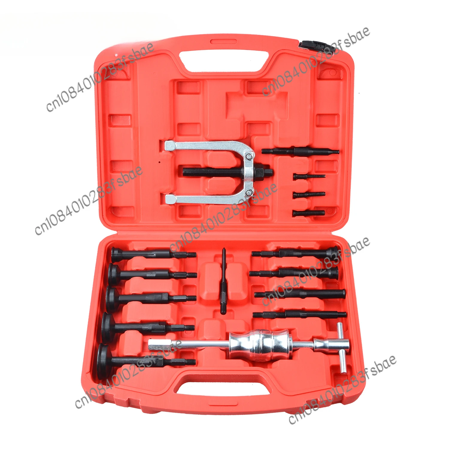 16pc Professional Inner Bearing Blind Hole Remover Extractor Puller Set Pilot Bushes Housing & Slide Hammer