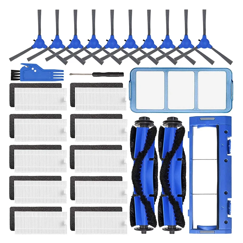 Brush Filter Replacement Parts, Suitable For Eufy Robovac 11S, Robovac 15C, Robovac 30C Vacuum Cleaners