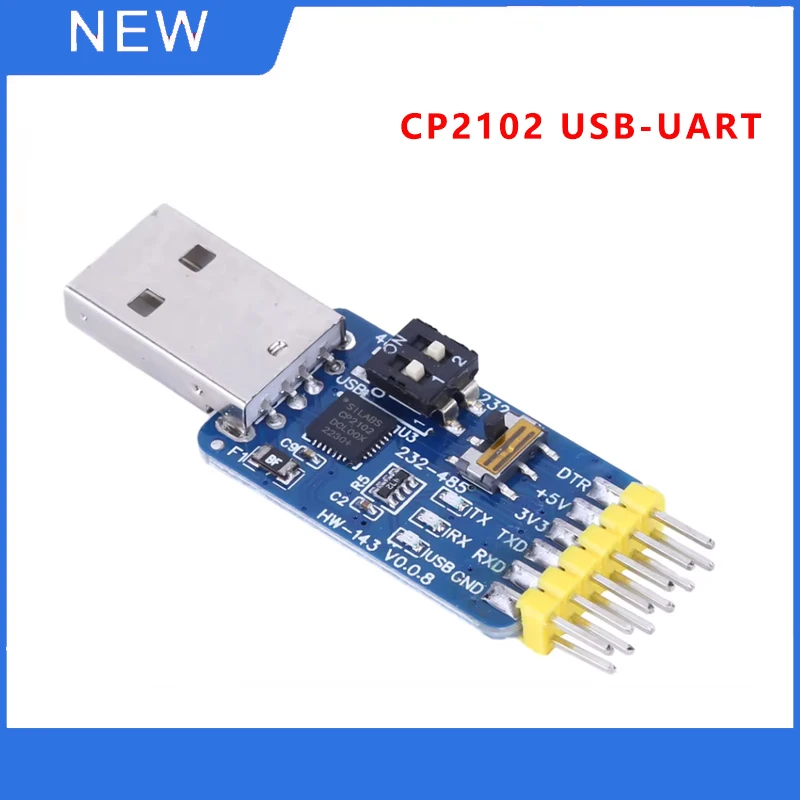 CP2102 USB-UART 6-in-1 USB To Serial Adapter USB-TTL/RS485/232 TTL-RS232/485 232 To 485 USB To Serial Converter