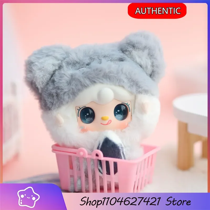 Mini caja ciega de la serie Yooki V10 Gourmet para restaurante, muñeco de vinilo bonito, modelo de oso, juguete para niños, decoración de regalo misterioso