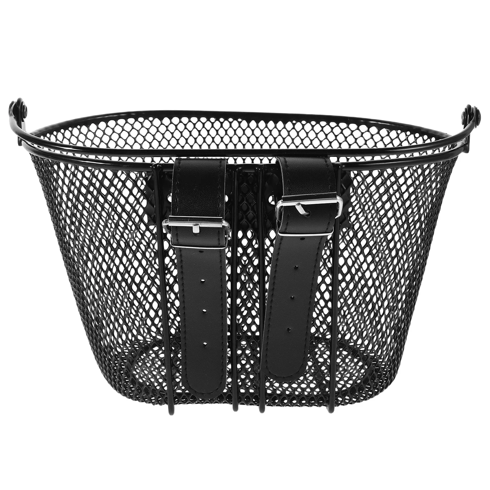 

Kids Bicycle Metal Wire Front Basket Carry Handle Childrens Bikes Tricycles Storage Basket Front Handlebar Cycling Accessory