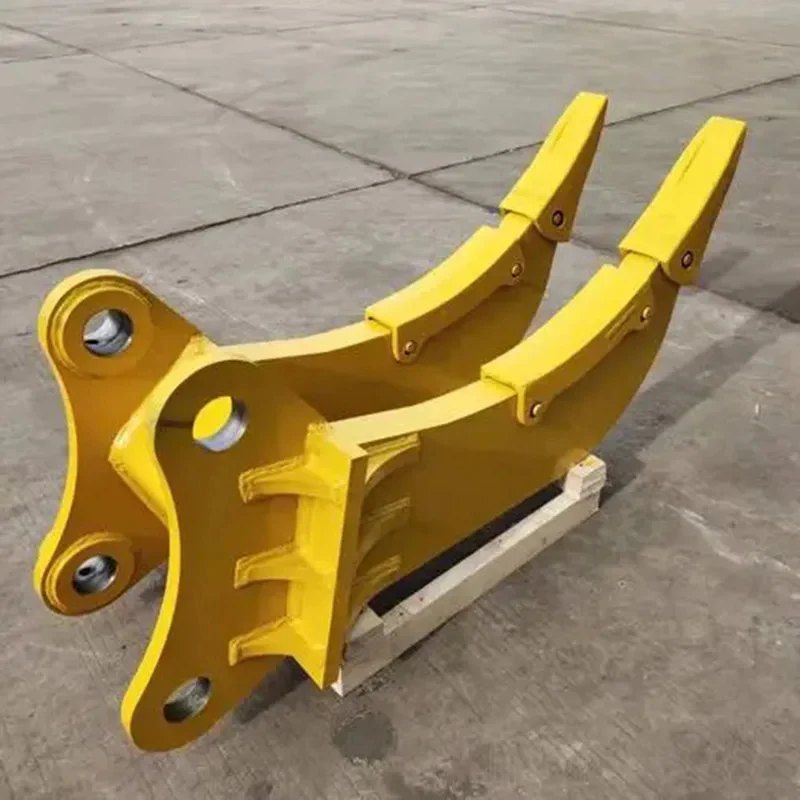 High Quality Heavy Duty Bulldozer Ripper Attachment Rock Bucket Pins Loader Q345B+NM400 Material Engine Included