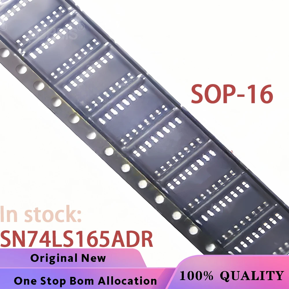 (10-100PCS) LS165A 74LS165A SN74LS165ADR SOP-16 Chipset