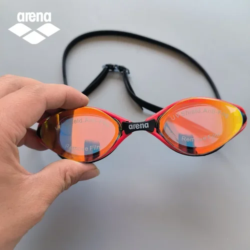 Imagen 2 del producto Arena Gafas para hombres y mujeres Serie de carreras profesionales Gafas de natación competitivas con revestimiento impermeable HD
