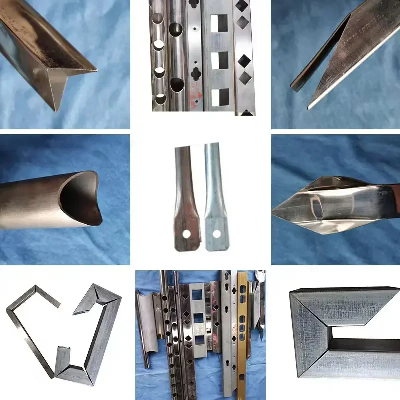 Hydraulic angle cutter 90 degree steel pipe hole Cutting Machine square tube notching Punching machine  Negotiable price