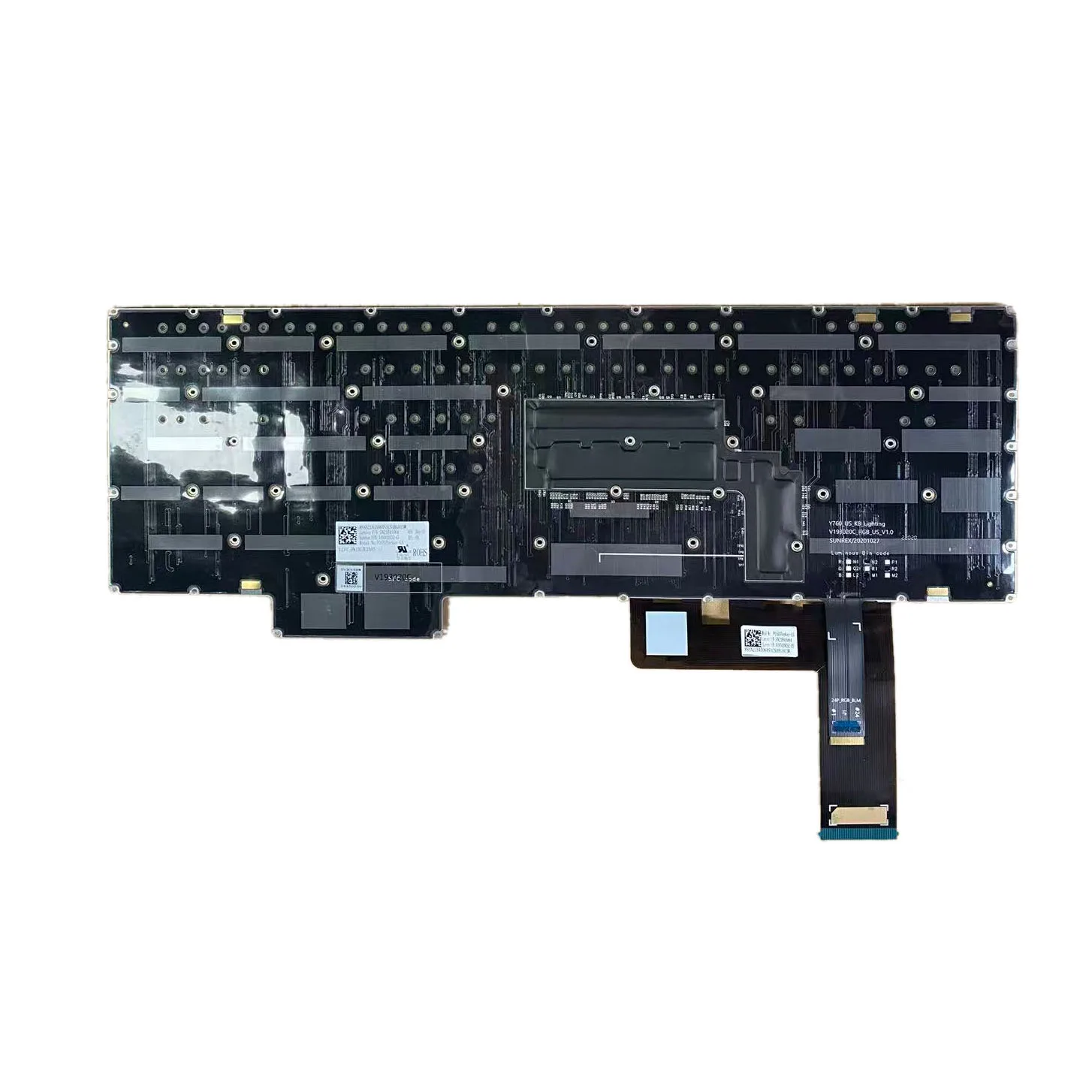 New Laptop Keyboard For Lenovo Legion 7-16ACHg6 US With RGB Backlit