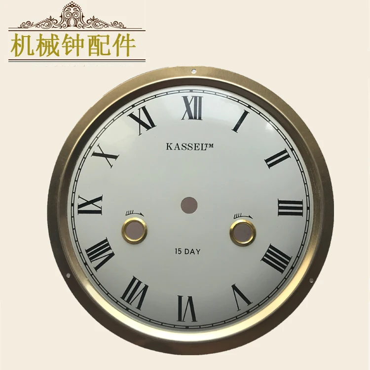 Mechanical clock, metal, old-fashioned clock dial, student handmade clock parts, clock