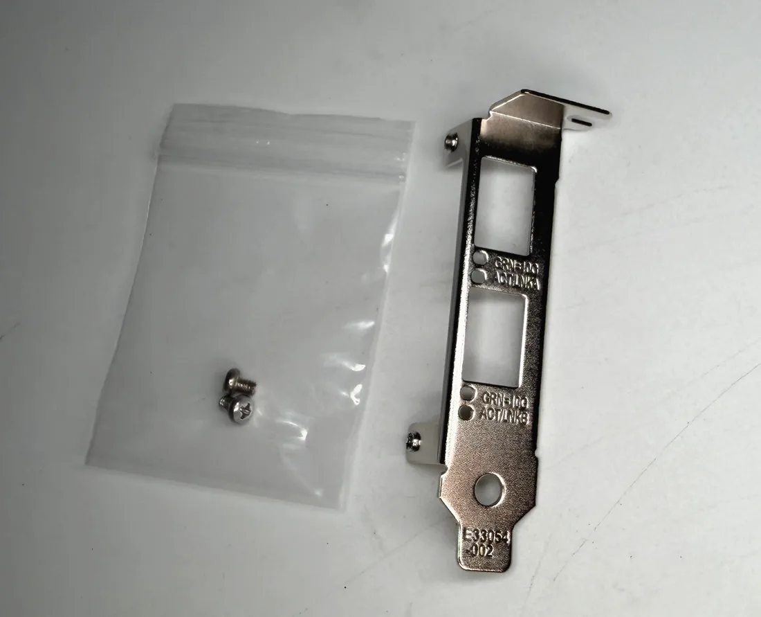 Low Profile/Full Height Bracket for Intel E10G42BTDA X520-DA2 E10G42BFSR X520-SR2 X710-DA2 X710DA2