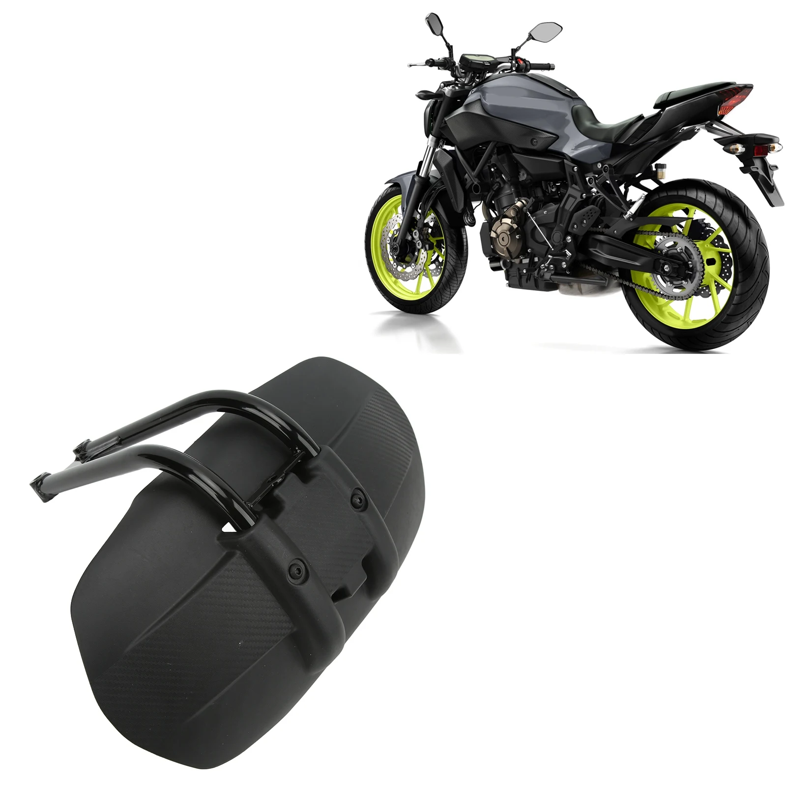 

Крыло заднего колеса мотоцикла Универсальный брызговик колеса мотоцикла для MT-07 MT-09 2014-2016 гг.