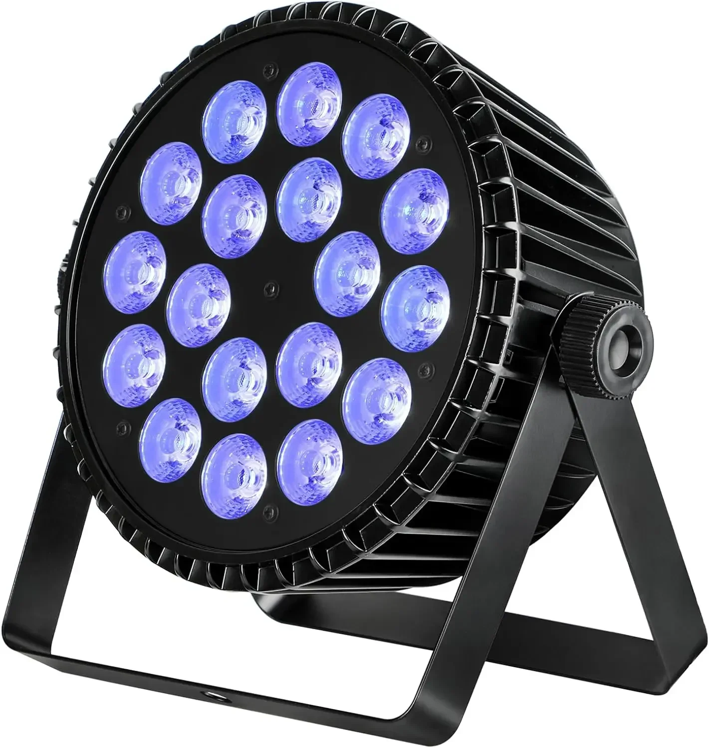 

Betopper LED Stage Lights,18 * 18W LED PAR Light,RGB+Lime Green+Amber+UV 6-in-1 High Power Par Can Lighting,DJ Lights Strobe/Was