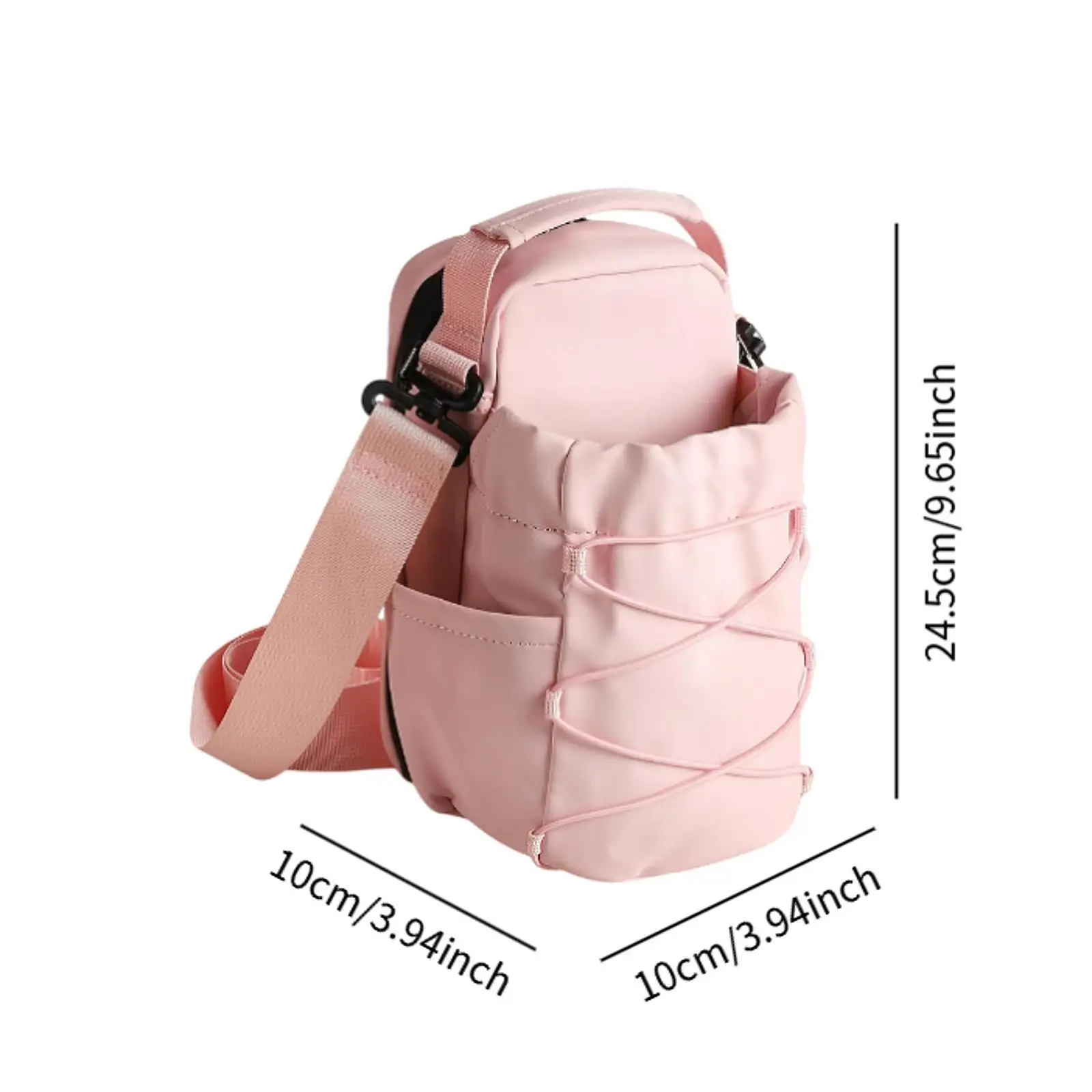 Water Bottle Gym Bag Water Bottle Holder Gym Accessories Multipurpose Sling Water Bottle Bag Workout Bag for Walking