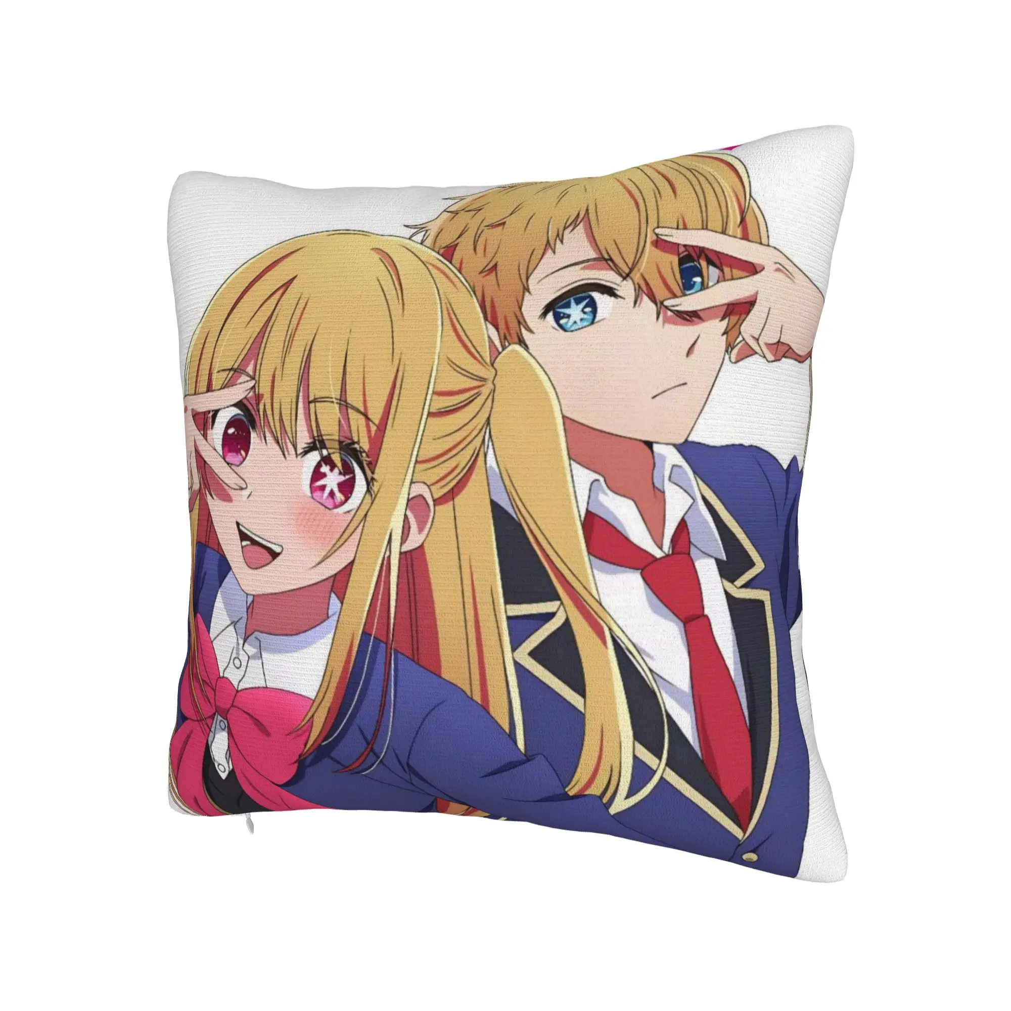 Oshi no Ko Anime Pillowcase Merchandise Printing Cushion Cover Gift  Throw Pillow Case Cover Home Multi-Size
