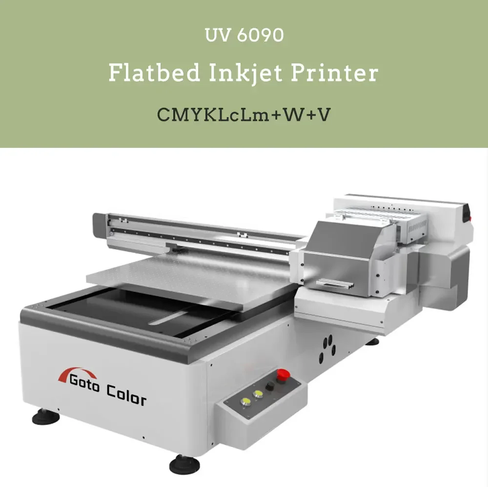 Wholesale High Quality Desktop Digital 3D Inkjet Led 3 Head 6090 UV Inkjet Printer Flatbed UV Printer Machine For Sale