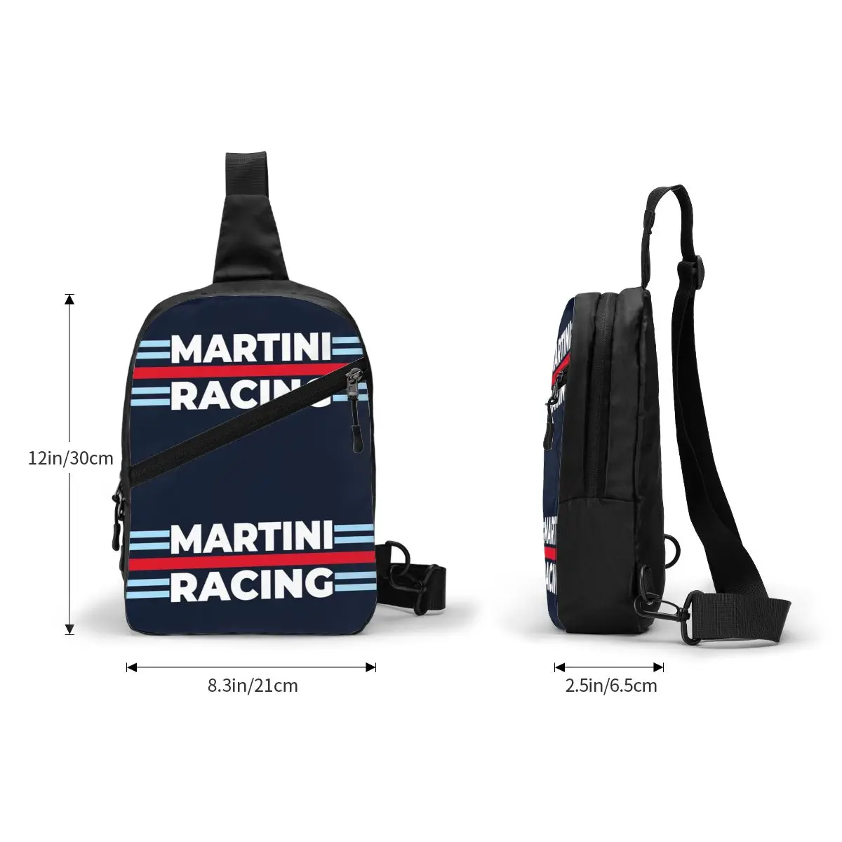 Martini corrida saco de peito masculino estilingue crossbody mochila saco de peito viajar caminhadas daypack bolsa de ombro