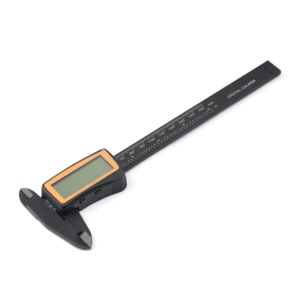 Vernier Caliper Digital Caliper Scriber for Carpenters Slide Ruler Sliding Scale Tool Carbon Fiber Composites Battery Excluded