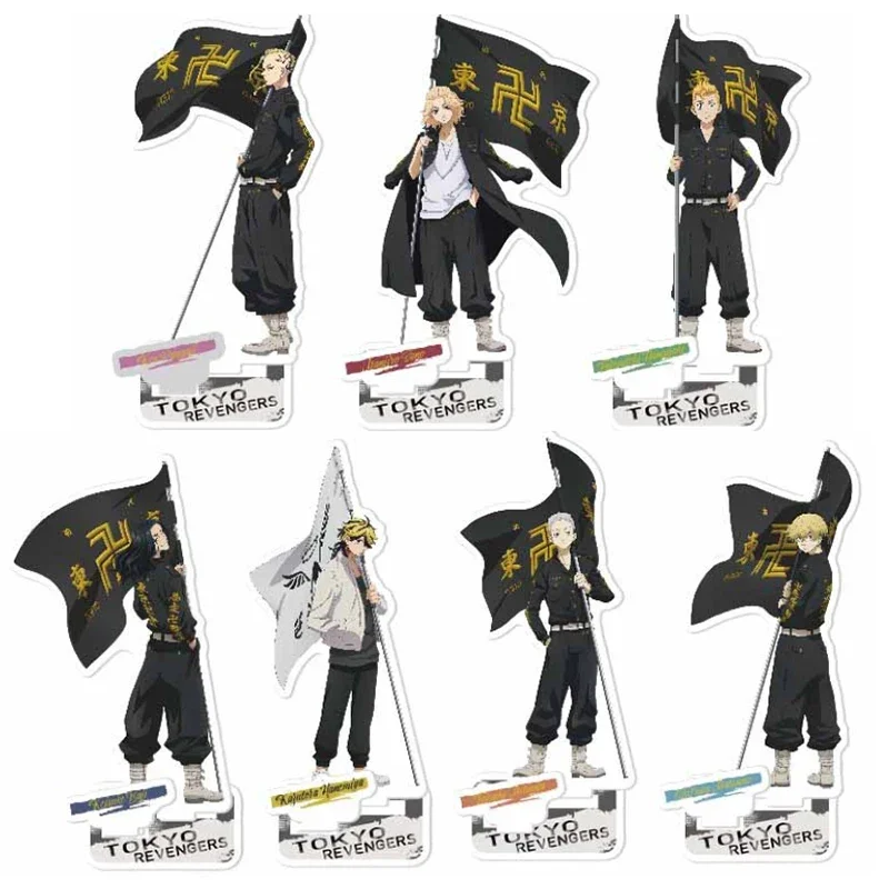 Anime Acrylic Figure Stand Model Plate Desk Decor