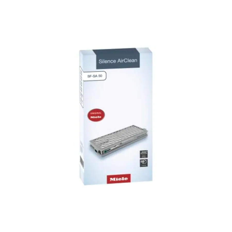 

Original SF-SA 50 Silence AirClean Filter with TimeStrip for Complete C2/C3, Compact C1/C2 Vacuum Cleaners, Pack of 1 - 1078151