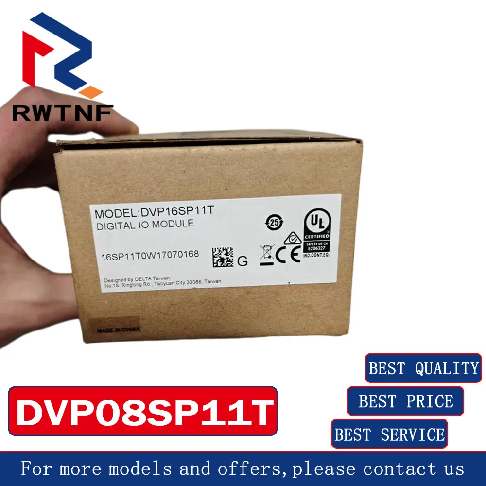 新品本物の-dvp08sp11t-デルタ-plc-拡張モジュールデジタル-i-o、100-オリジナル倉庫在庫