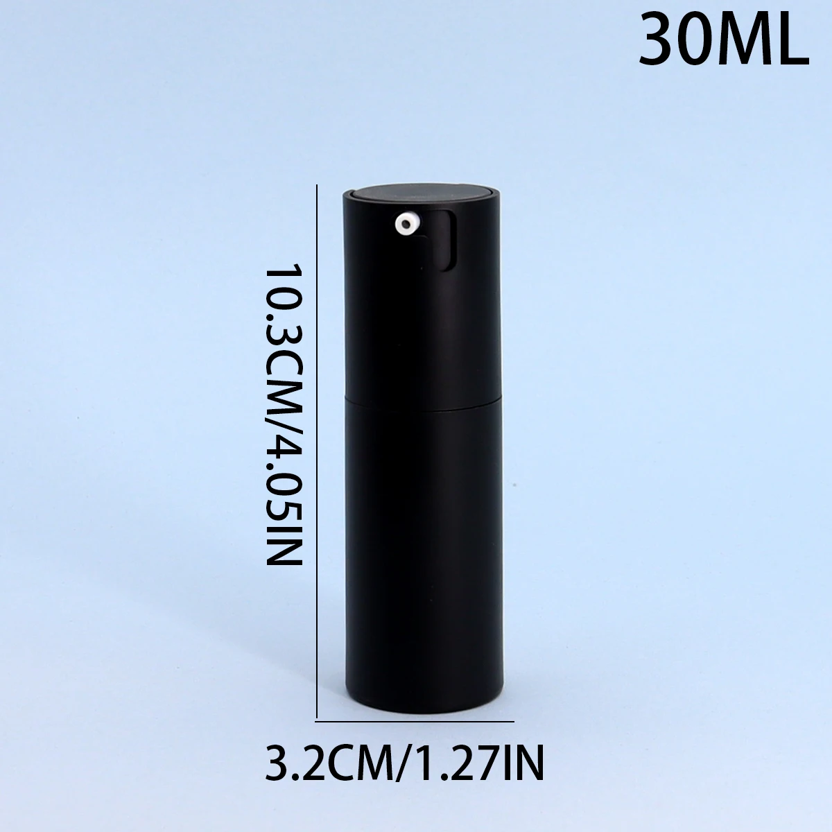 エアレスローションポンプ,ポータブルディスペンサーボトル,30ml, 50ml, 12 x