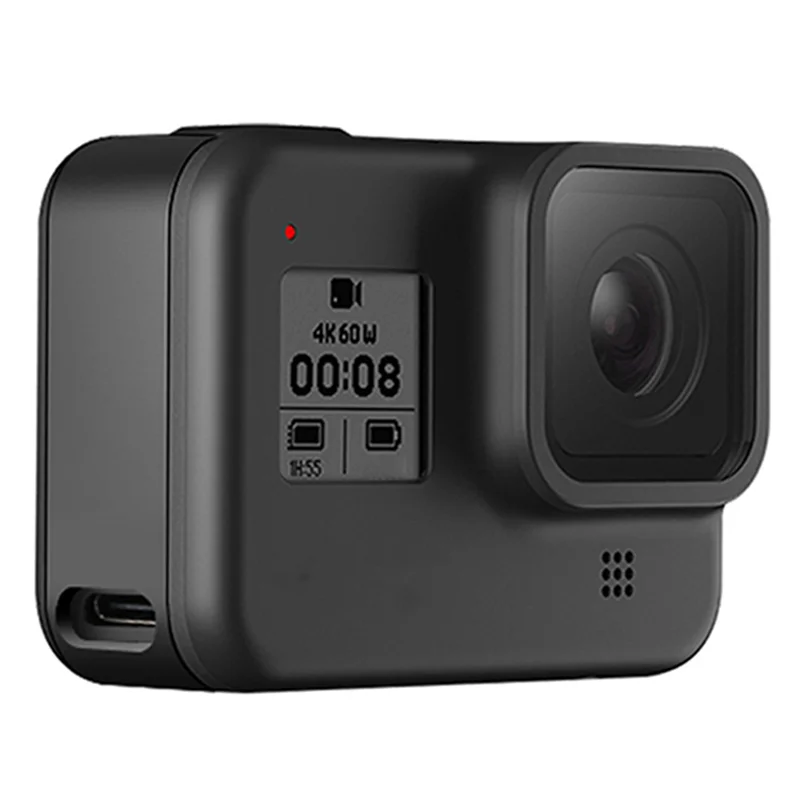 【Flash-Deal!】3X For Gopro Hero8 Battery Cover Rechargeable Port Design Protective Shell For Gopro Sports Camera Accessories