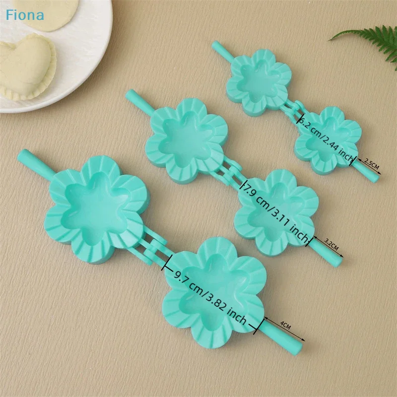 ✔Heart & Butterfly Plastic Dumpling Press Molds with Crimped Edge,DIY Pierogi/Pastry Tool for Home Kitchen
