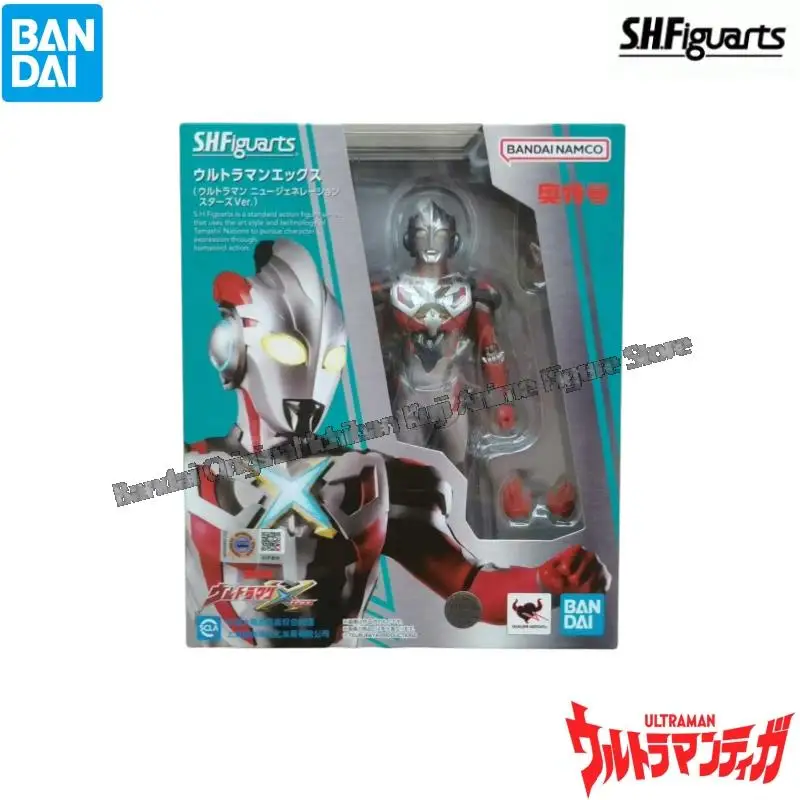 

Bandai In Stock Model Doll Brand New Boxed Anime Characters Ultraman Shf Ultraman X Original Garage Kit Collectible Statue