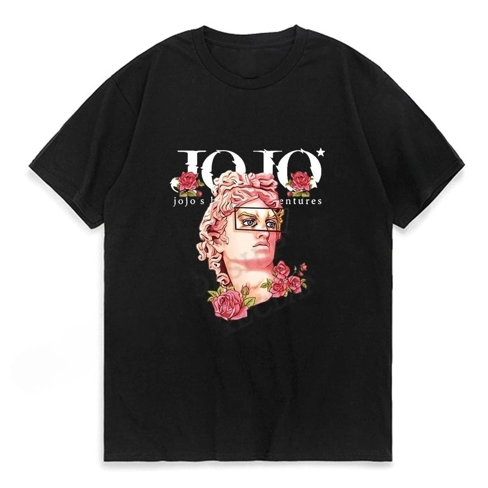 Jojos Bizarre Adventure Stone Ocean Anime T-Shirt Herren 2026 Sommermode Oversize Street Casual Y2K Top Streetwear Kleidung