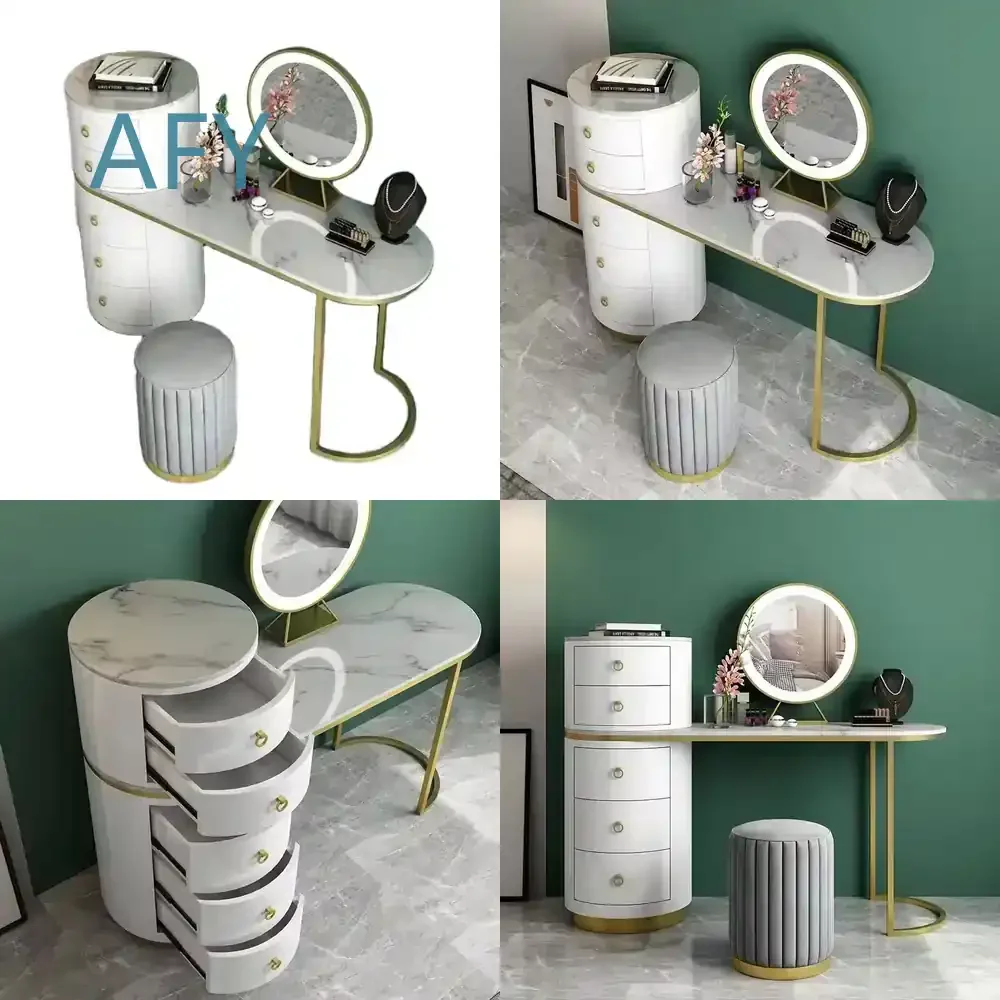 Hot Sale Modern Furniture Changing Table Dresser Set Wooden Bedroom Dresser Luxury Dressing Table for Nursery for Baby Room