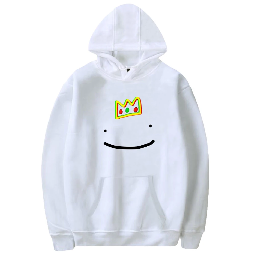 Ranboo Merch bluza z kapturem unisex sweter z długim rękawem kobiety mężczyźni dres Harajuku Streetwear Dreamwastaken ubrania Plus rozmiar