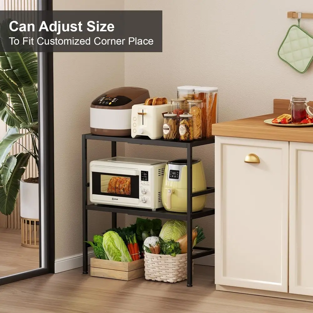 رف رف معدني عالي التحمل قابل للتعديل من طبقتين للمطبخ والمخزن والمرآب والغسيل - يحمل 300 رطلاً