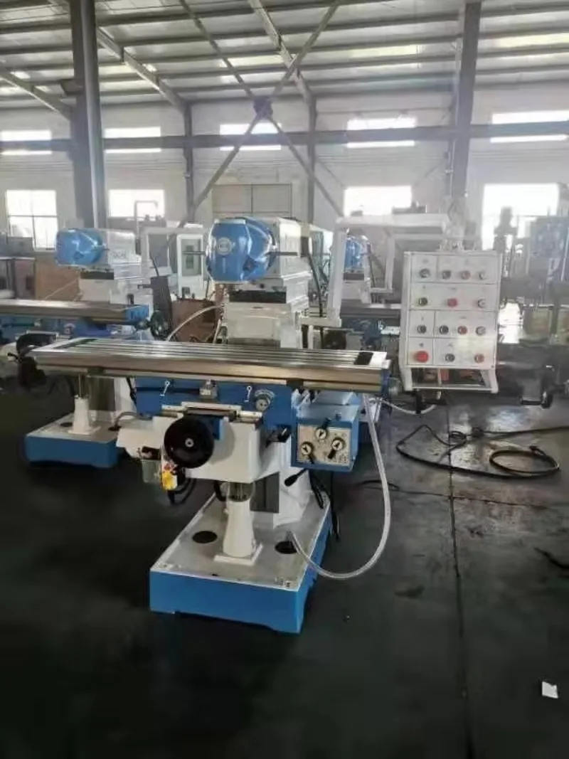 X6232A china fremadora de torreta universal rotary head milling machine ram type universal turret milling machine turntable