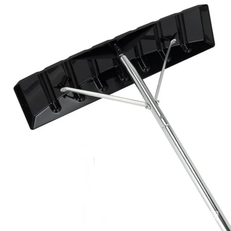 6.1 Meter Snow Scraper Lightweight Wheeled Roof Snow Rake Adjustable Handle Roof Snow Removal