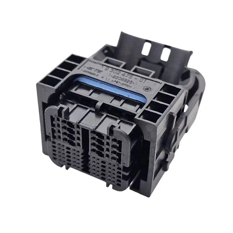 64 Pin Automobile Waterproof Connectors Parts Ground Engine Computer Wiring Harness Plug 9302475-01 1-2208825 22088256-0 For BMW