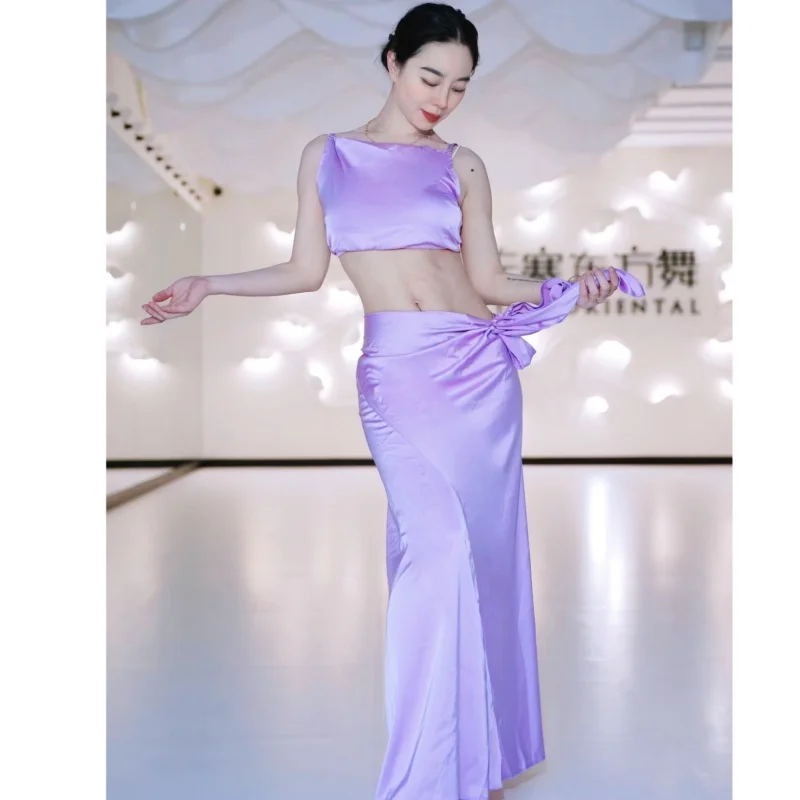 ชุดเต้นระบำหน้าท้อง ปี 2025 ชุดแสดงขั้นสูง สำหรับผู้ใหญ่ ผู้หญิง ชุดเซ็กซี่มีเสน่ห์ ชุดทีมเต้น ชุดฝึกซ้อมเต้นระบำแบบตะวันออก
