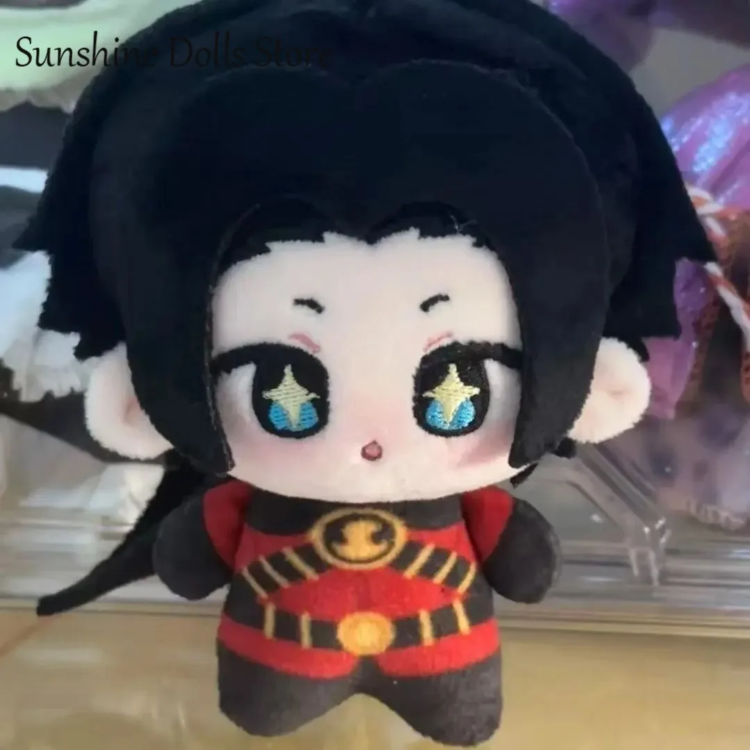 Handsome Boy Doll 10cm Mini Anime Attribute Figure Plush Toy Print Body Stuffed Plushies Puppet Cosplay Pendant Mascot Gifts