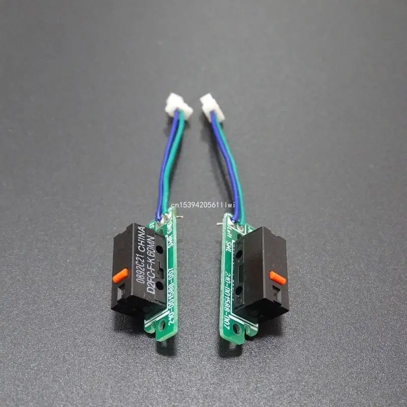 Mouse Micro D2F-F-3-7 Mouse Button Circle Board for G900 G903 Microswitch Board with Cable Dropship