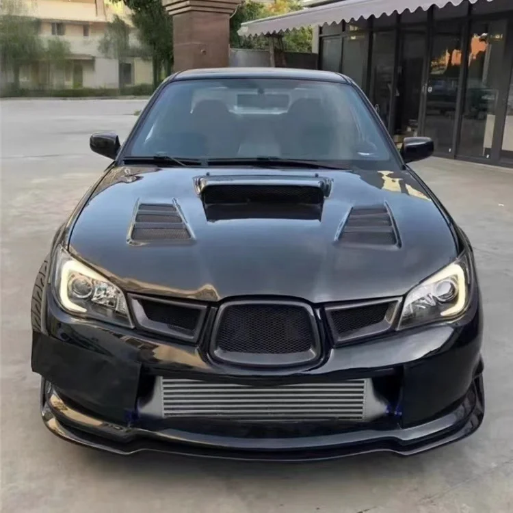 New Model High Quality Carbon Fiber Car Hood Suitable for 2006-2007 Subaru Leopard WRX/STI 9th Generation Hood Kit Modification