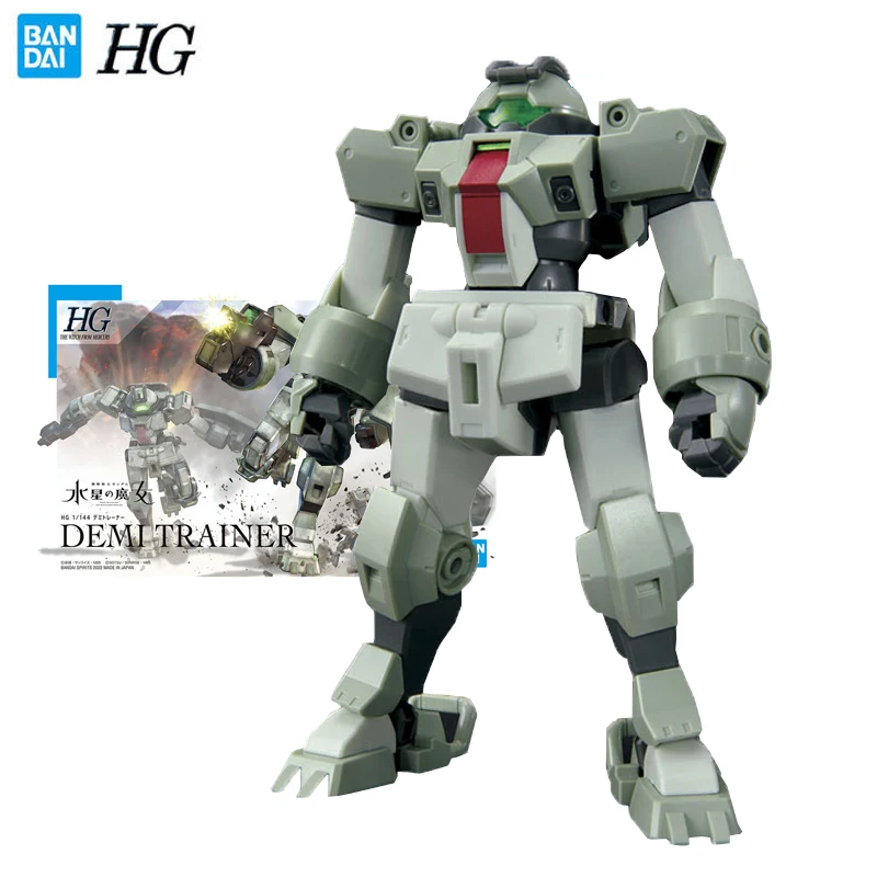 

Bandai Genuine Gundam Model Garage Kit HG Series 1/144 DEMI TRAINER Gundam Anime Action Figure Toys for Boys Collectible Toy