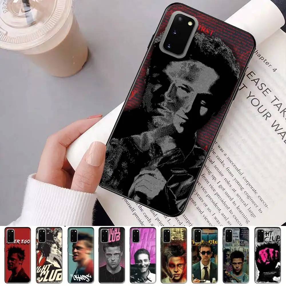 Чехол для телефона F-Fight Club для Samsung S 24 Fe 25 Ultra Plus 20 Lite 21 30 22 23 24 22 Ultra 5G Fundas