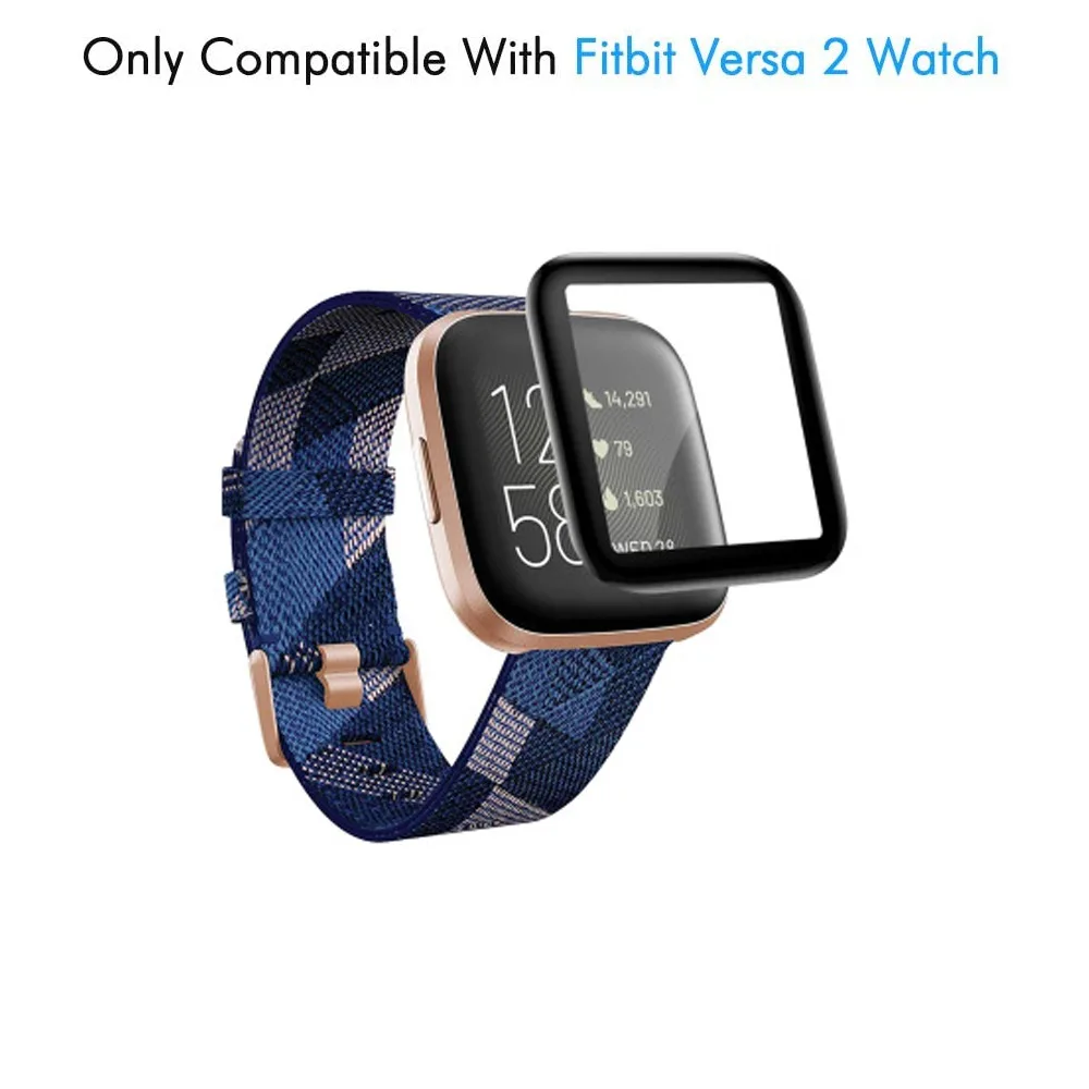 PMMA Screen Protector Full Cover for Fitbit Versa 2 3