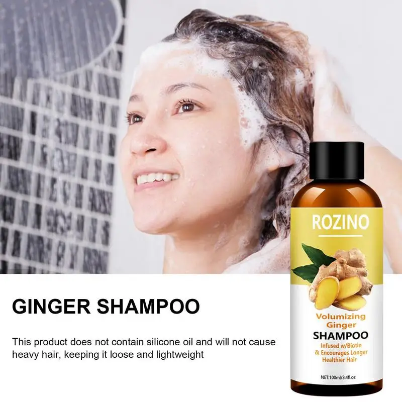 

Anti Thinning Shampoo Ginger Oil-Control and Volumizing Shampoo for Hair Loss Oil-Control Shampoo for Gentle Clean Shampoo