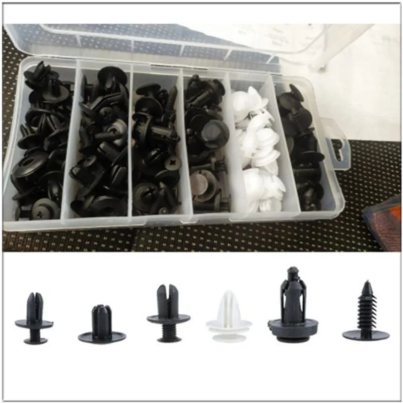 100 Pc Hot Car Fastener Clip Retainer Accessories For Volvo S40 S60 S80 S90 V40 V60 V70 V90 XC60 XC70 XC90