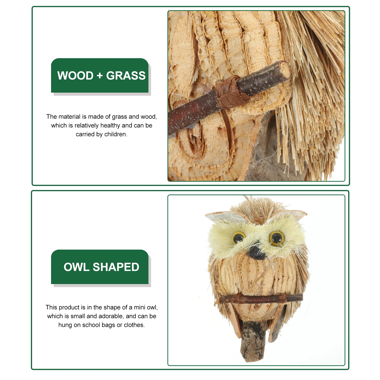 

Creative Mini Owl Pendant Artificial Simulation Owl Hanging Home Ornament Festival Decoration Vivid Crafted Owls Lovely