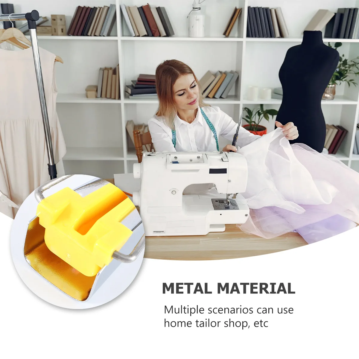 

Bias Tape Maker Kit Yellow 12mm Folding Fabric Into Perfect Halves for Sewing Crafts Tape Maker Set