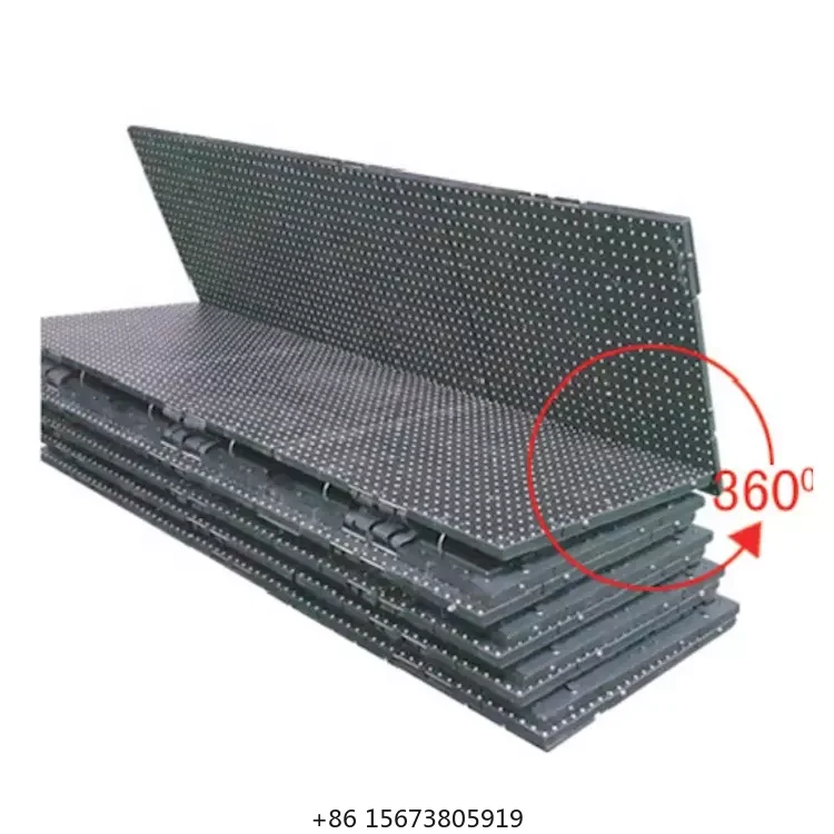 Indoor Outdoor Led Panel Wall Screen 1x2m Foldable LED Curtain P3.9 P7.8 Folding Led Display Video Wall